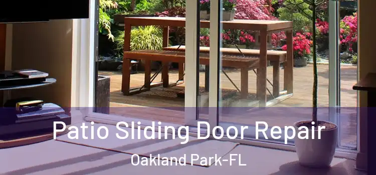  Patio Sliding Door Repair Oakland Park-FL